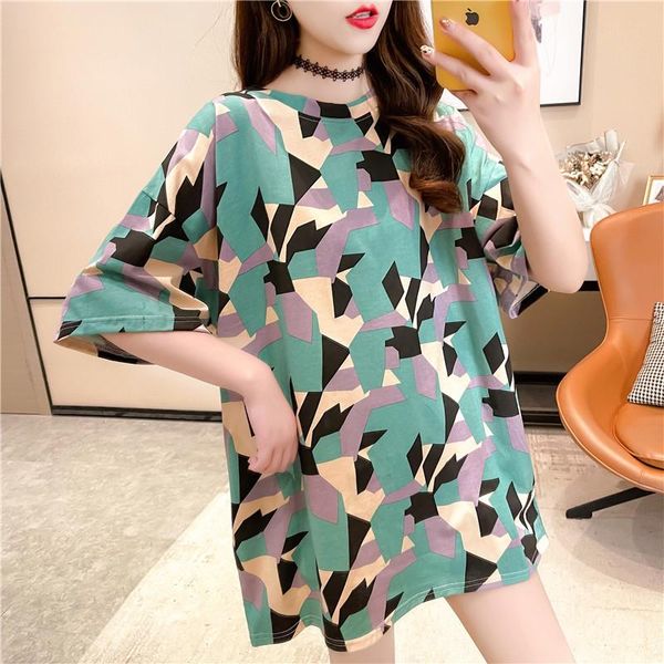 tie-dye short sleeve summer oversized camouflage loose harajuku style short-sleeved couple t-shirt gradient printed tee women's, White
tie-dye short sleeve summer oversized camouflage loose harajuku style short-sleeved couple t-shirt gradient printed tee women's, White