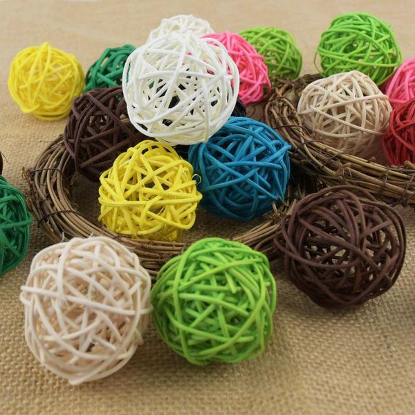 party decoration 3/5cm artificial straw colorful rattan ball christmas wedding home diy curatain hanging accessories kids toys
party decoration 3/5cm artificial straw colorful rattan ball christmas wedding home diy curatain hanging accessories kids toys