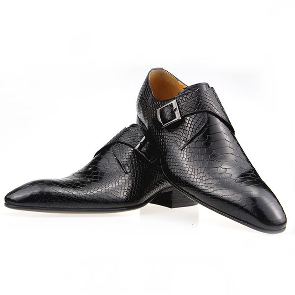 dress shoes men's formal leather zapatos social shoe male man wedding oxford for office buckle strap tyyb, Black
dress shoes men's formal leather zapatos social shoe male man wedding oxford for office buckle strap tyyb, Black