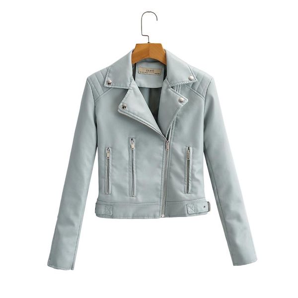 women's leather & faux spring autumn pu jacket women blue zipper slim short biker jackets coat female outwear black brand
women's leather & faux spring autumn pu jacket women blue zipper slim short biker jackets coat female outwear black brand