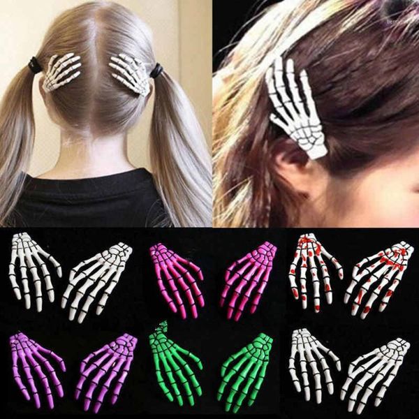 pcs/set skull hand bone hairpin gripper ghost skeleton hair clips hairclips claw accessories1
pcs/set skull hand bone hairpin gripper ghost skeleton hair clips hairclips claw accessories1