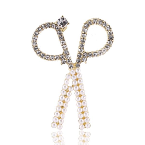 factory innovative new diamond inlaid pearl scissors fashion female highend white collar simple temperament highlevel french style brooch ch
factory innovative new diamond inlaid pearl scissors fashion female highend white collar simple temperament highlevel french style brooch ch