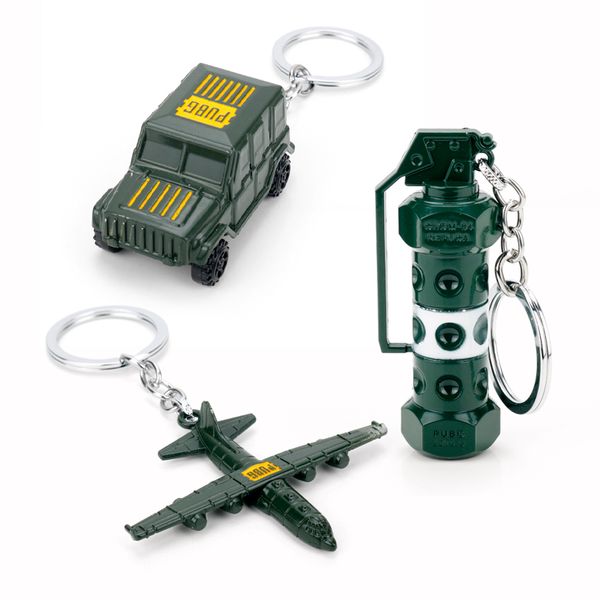 game jewelry player unknowns battlegrounds keychain pubg keyring stun grenades plane metal car key chain kids men gifts, Silver
game jewelry player unknowns battlegrounds keychain pubg keyring stun grenades plane metal car key chain kids men gifts, Silver