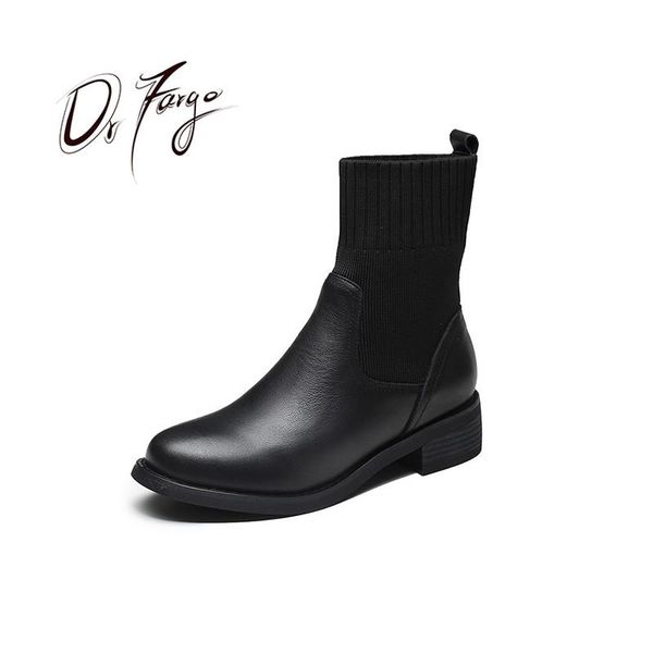 boots drfargo shoes women ankle knitting stretchy slip on 4cm square heel round toe genuine leather black trendy zapat
boots drfargo shoes women ankle knitting stretchy slip on 4cm square heel round toe genuine leather black trendy zapat