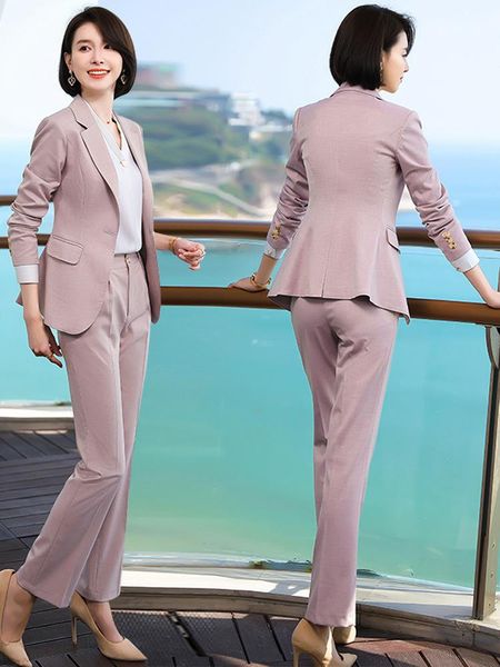 women's two piece pants work clothes suit business jacket and professional dress2 peice set women, White
women's two piece pants work clothes suit business jacket and professional dress2 peice set women, White