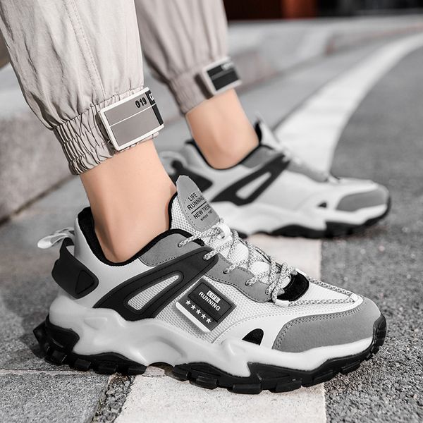 464748 size 2021shoes for spring mens fashion shoes new height increasing leisure sneakers mens versatile ins trendy daddy shoes, Black;white
464748 size 2021shoes for spring mens fashion shoes new height increasing leisure sneakers mens versatile ins trendy daddy shoes, Black;white