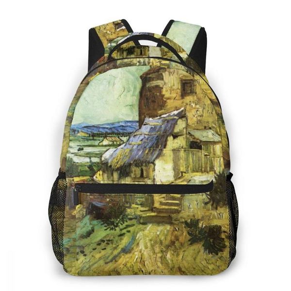 backpack female anti-theft famous oil painting shoulder bags school backpacks for teenage girl mochila 
backpack female anti-theft famous oil painting shoulder bags school backpacks for teenage girl mochila
