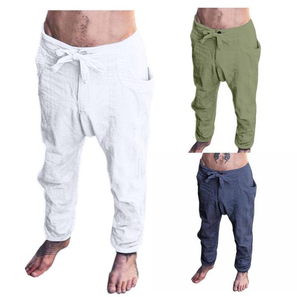 men's pants fashion loose leisure solid color wide-legged plus size casual trousers workout running sporting clothing, Black
men's pants fashion loose leisure solid color wide-legged plus size casual trousers workout running sporting clothing, Black