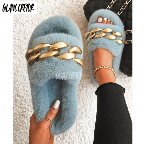 slippers furry fur slides plush matte gold chain fluffy slip on flats women's fashion shoes flip flops luxury faux, Black
slippers furry fur slides plush matte gold chain fluffy slip on flats women's fashion shoes flip flops luxury faux, Black