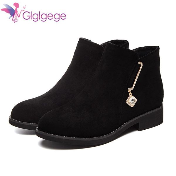 boots glglgege winter flat rining,equestrian flock female large size 41-43 side zipper crystal thick with ankle 2021, Black
boots glglgege winter flat rining,equestrian flock female large size 41-43 side zipper crystal thick with ankle 2021, Black
