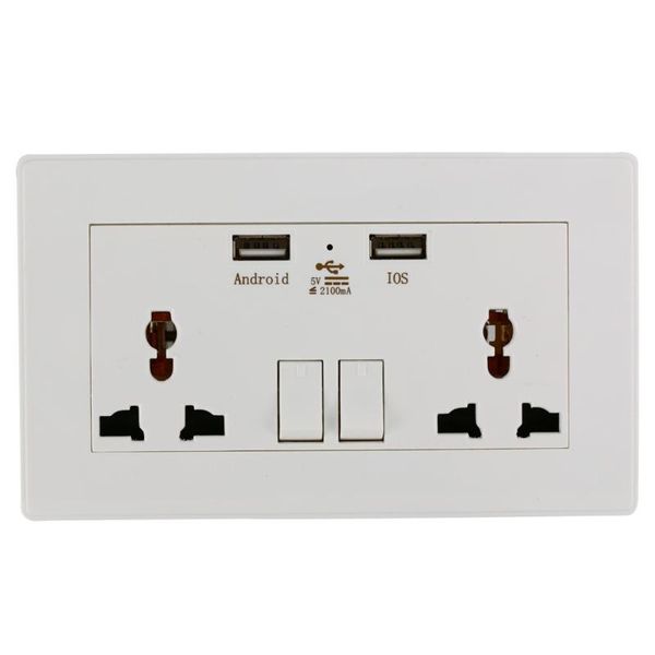 smart power plugs 10pcs/lot 2 usb 2100ma wall charger adapter socket dual port outlets plate panel universal plug
smart power plugs 10pcs/lot 2 usb 2100ma wall charger adapter socket dual port outlets plate panel universal plug