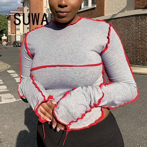 product fall winter woman clothes red striped patchwork long sleeve pullover retro classic tee streetwear big size 5xl 210525, White
product fall winter woman clothes red striped patchwork long sleeve pullover retro classic tee streetwear big size 5xl 210525, White