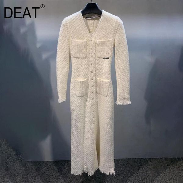 casual dresses deat 2021 autumn and winter fashion women v-nevk long sleeve slim woolen cardigan dress sg211, Black;gray
casual dresses deat 2021 autumn and winter fashion women v-nevk long sleeve slim woolen cardigan dress sg211, Black;gray
