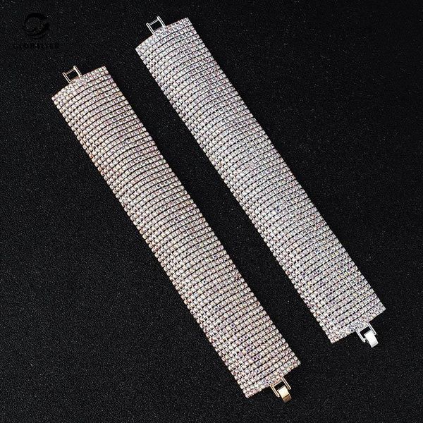 other bracelets fashion bridal bracelet rhinestone european and american exaggerated color crysal 11 row jewelry, Golden;silver
other bracelets fashion bridal bracelet rhinestone european and american exaggerated color crysal 11 row jewelry, Golden;silver