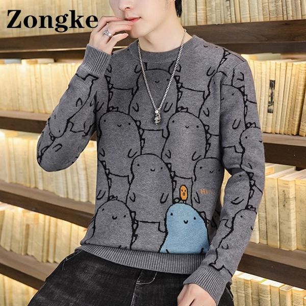 men's sweaters zongke cartoon fashion sweater men knited vintage harajuku clothes -3xl 2021 autumn winter arrivals, White;black
men's sweaters zongke cartoon fashion sweater men knited vintage harajuku clothes -3xl 2021 autumn winter arrivals, White;black
