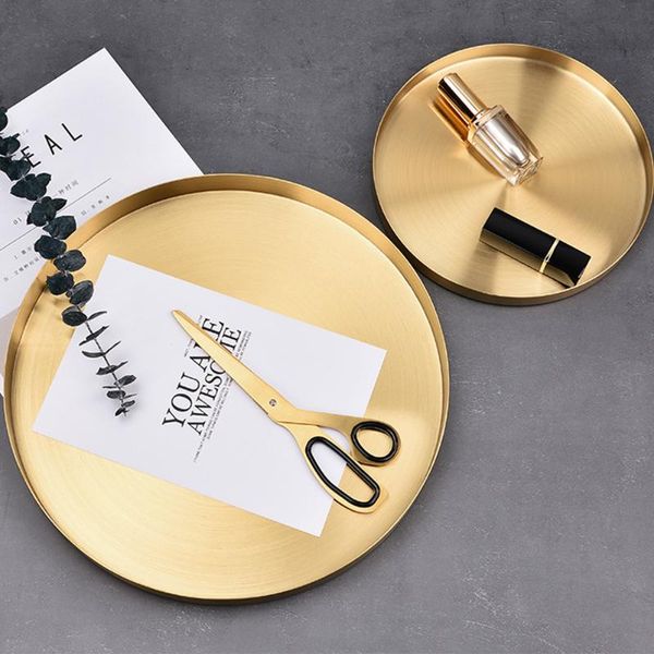 kitchen storage & organization 1pc/3pcs gold circular deskround shape jewelry tray stainless steel home display decorative housewarming
kitchen storage & organization 1pc/3pcs gold circular deskround shape jewelry tray stainless steel home display decorative housewarming