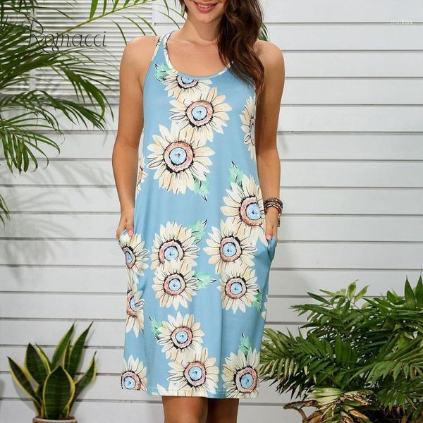 women summer sunflower print dress fashion o neck soft sleeveless pocket casual sundress floral beach dresses ladies vestidos1, Black;gray
women summer sunflower print dress fashion o neck soft sleeveless pocket casual sundress floral beach dresses ladies vestidos1, Black;gray
