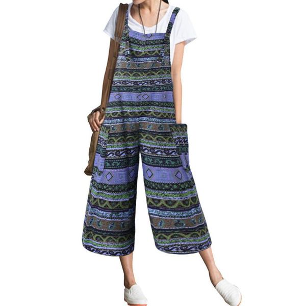 women's jumpsuits & rompers clothes 2021 pockets print cotton and linen sleeveless loose long jumpsuit drop, Black;white
women's jumpsuits & rompers clothes 2021 pockets print cotton and linen sleeveless loose long jumpsuit drop, Black;white