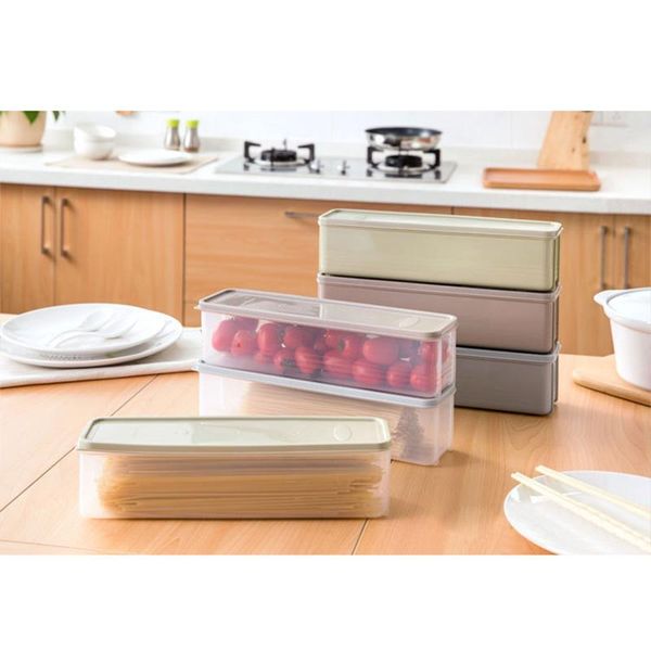 refrigerator storage box with lid plastic drawer crisper kitchen noodle fruits container scvd889 bottles & jars
refrigerator storage box with lid plastic drawer crisper kitchen noodle fruits container scvd889 bottles & jars