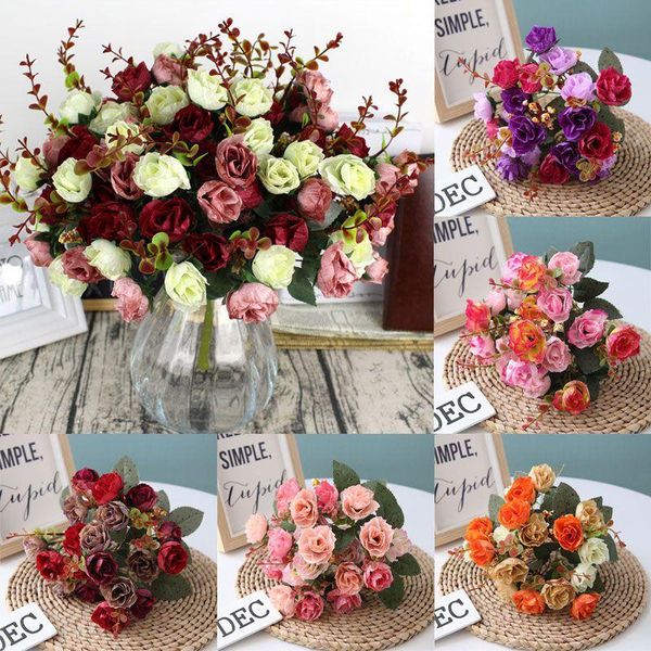 heads 1 bunch artificial rose fresh flowers decor romantic diy fake silk floral for wedding festival party home decoration decorative & wrea
heads 1 bunch artificial rose fresh flowers decor romantic diy fake silk floral for wedding festival party home decoration decorative & wrea