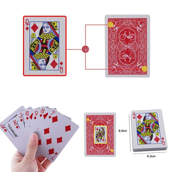 Poker Cards Marked In Secret Magic Toys Unexpected Tricks Card Games Easy To Do Magic Trick New
Poker Cards Marked In Secret Magic Toys Unexpected Tricks Card Games Easy To Do Magic Trick New