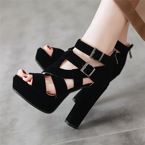 summer platform high heels gladiator sandals women black red ladies party shoes buckle strap woman sandal plus size dress
summer platform high heels gladiator sandals women black red ladies party shoes buckle strap woman sandal plus size dress