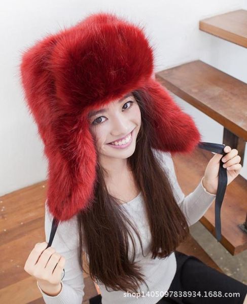 autumn and winter warm quality imitation fur raccoon dog lei feng hat ear protection snow russian fashion, Blue;gray
autumn and winter warm quality imitation fur raccoon dog lei feng hat ear protection snow russian fashion, Blue;gray