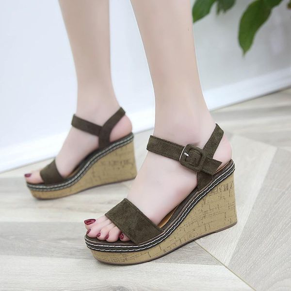summer sale of women's shoes female sandal high heels clogs wedge buckle open toe girls beige high-heeled comfort platf dress, Black
summer sale of women's shoes female sandal high heels clogs wedge buckle open toe girls beige high-heeled comfort platf dress, Black