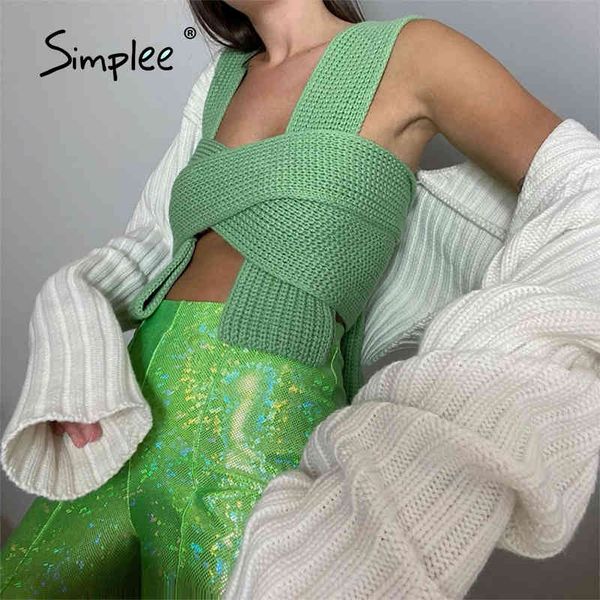 solid short crop fashin knitted spring women sweater vest high street style sleeveless lace-up female tank 210414, White
solid short crop fashin knitted spring women sweater vest high street style sleeveless lace-up female tank 210414, White