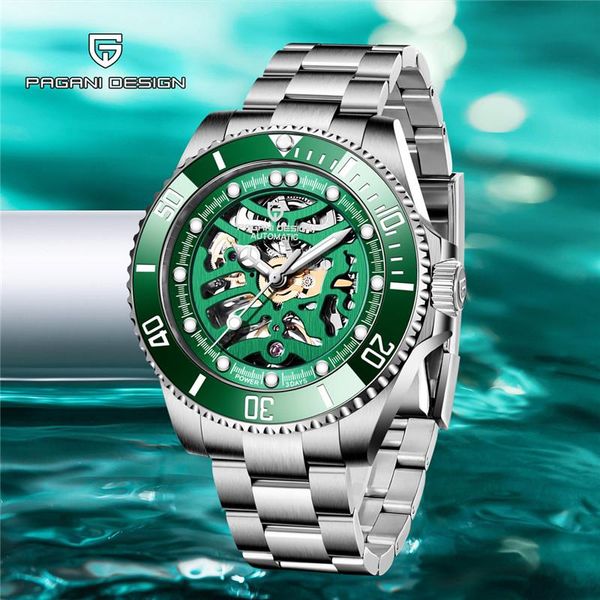 2021 mens watches luxury skeleton mechanical watch men automatic waterproof stainless steel reloj hombre wristwatches, Slivery;brown
2021 mens watches luxury skeleton mechanical watch men automatic waterproof stainless steel reloj hombre wristwatches, Slivery;brown