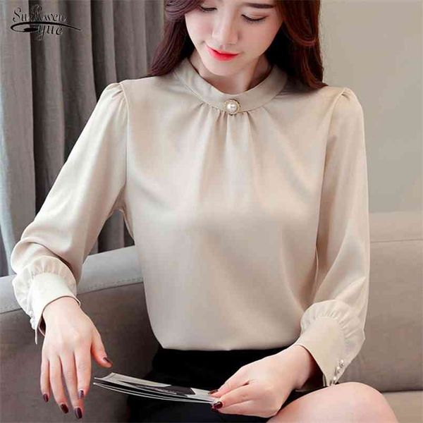 chiffon womens and blouses long sleeve feminina women shirts plus size fashion shirt 1418 210421, White
chiffon womens and blouses long sleeve feminina women shirts plus size fashion shirt 1418 210421, White