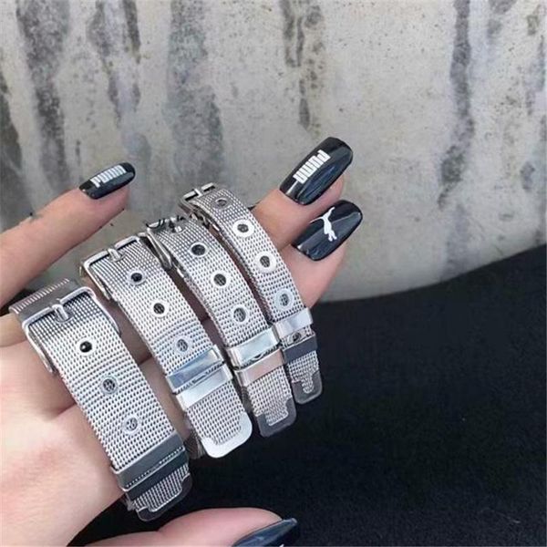 link, chain punki hip hop adjustable stainless steel watch belt 8-18mm wide titanium punk minimalist bracelet for women men couple, Black
link, chain punki hip hop adjustable stainless steel watch belt 8-18mm wide titanium punk minimalist bracelet for women men couple, Black