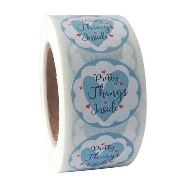 gift wrap 500pcs/roll thank you stickers handmade sticker circle stationery for your order seal labels
gift wrap 500pcs/roll thank you stickers handmade sticker circle stationery for your order seal labels