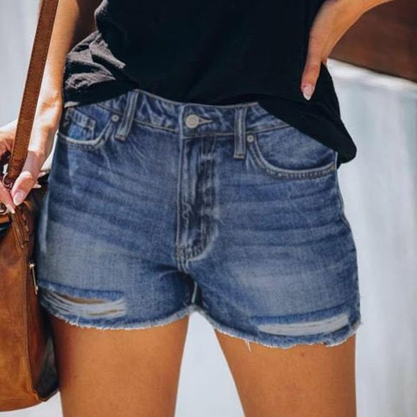 women's shorts blue denim ripped pockets short femme casual slim high waist women jeans skinny elastic breathable sweatpants #4, White;black
women's shorts blue denim ripped pockets short femme casual slim high waist women jeans skinny elastic breathable sweatpants #4, White;black