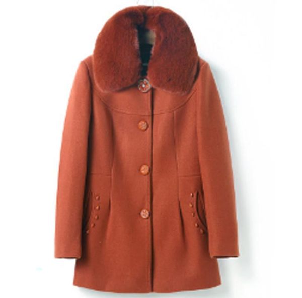 women's jackets women 2021 casual wool solid fur coats and long sleeve buttons outwears females manteau femme hiver#g30, Black;brown
women's jackets women 2021 casual wool solid fur coats and long sleeve buttons outwears females manteau femme hiver#g30, Black;brown