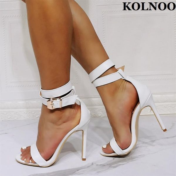 sandals kolnoo simple style womens high heel buckle ankle strap faux leather open-toe summer daily wear fashion white shoes, Black
sandals kolnoo simple style womens high heel buckle ankle strap faux leather open-toe summer daily wear fashion white shoes, Black