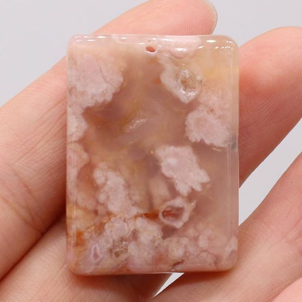 charms natural semi-precious stones pendant rectangle cherry blossom agate diy for jewelry making necklaces accessories gift, Bronze;silver
charms natural semi-precious stones pendant rectangle cherry blossom agate diy for jewelry making necklaces accessories gift, Bronze;silver