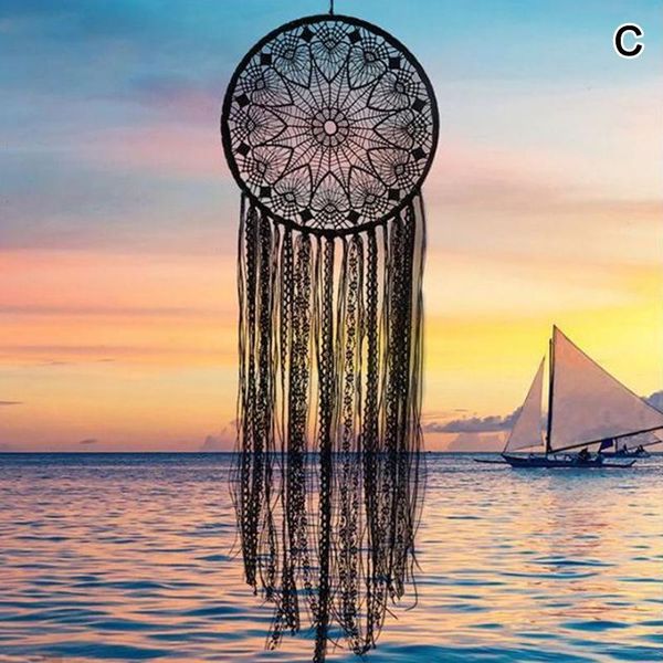 decorative objects & figurines high black tassel dream catcher home pendant hanging decoration party wedding decor lg66
decorative objects & figurines high black tassel dream catcher home pendant hanging decoration party wedding decor lg66