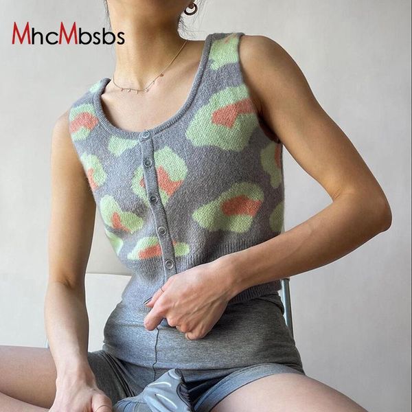 women's vests women o neck printed knitted tank single breasted cardigan waistcoat 2021 summer korean style harajuku kawaii outwear, Black;white
women's vests women o neck printed knitted tank single breasted cardigan waistcoat 2021 summer korean style harajuku kawaii outwear, Black;white