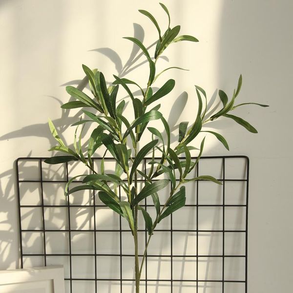 decorative flowers & wreaths 6-fork artificial fake olive leaf branch leaves foliage home decoration wedding bouquets plant
decorative flowers & wreaths 6-fork artificial fake olive leaf branch leaves foliage home decoration wedding bouquets plant