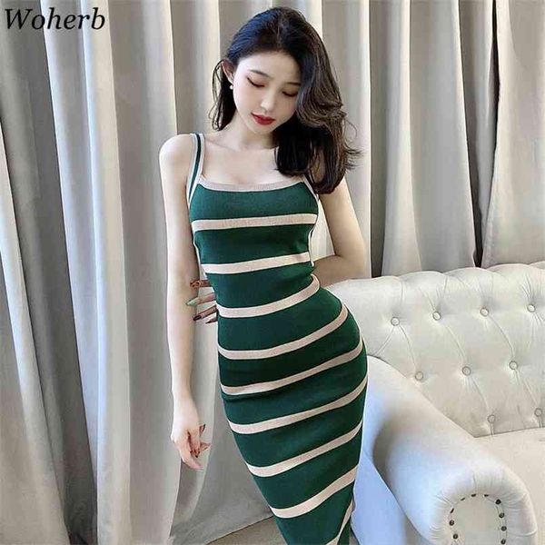 women tank dress summer spaghetti strap knitted stripe sweater dresses ladies elegant midi bodycon robe mujer 210519, Black;gray
women tank dress summer spaghetti strap knitted stripe sweater dresses ladies elegant midi bodycon robe mujer 210519, Black;gray