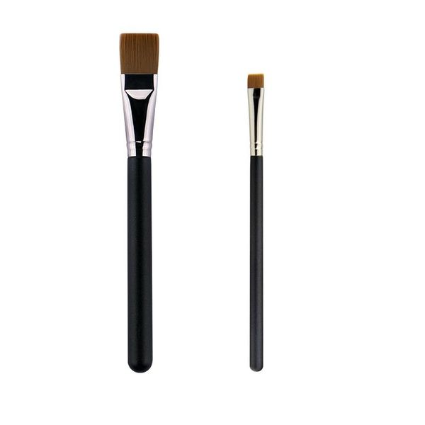 makeup brushes 2pcs/set flat foundation m191 212 liquid cream small concealer eye liner make up brush beauty tools
makeup brushes 2pcs/set flat foundation m191 212 liquid cream small concealer eye liner make up brush beauty tools