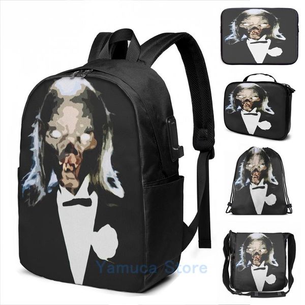 backpack funny graphic print crypt keeper tux usb charge men school bags women bag travel laptop
backpack funny graphic print crypt keeper tux usb charge men school bags women bag travel laptop