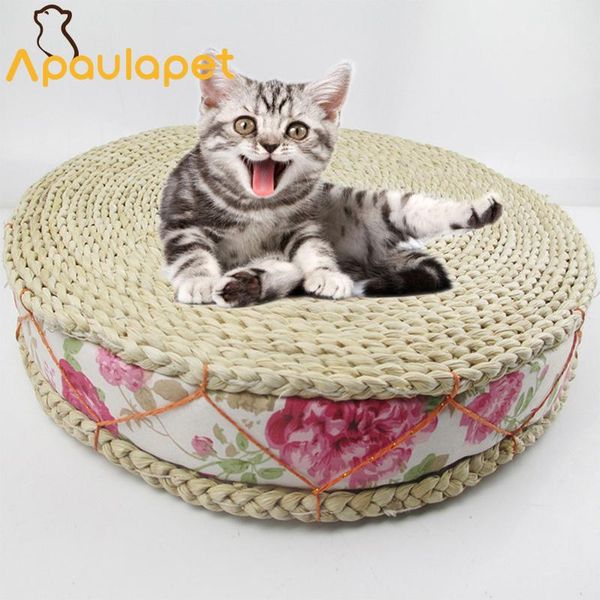 kennels & pens apaulapet natural herbage hand knitting pet dog cat bed round design safe material beds mascotas
kennels & pens apaulapet natural herbage hand knitting pet dog cat bed round design safe material beds mascotas