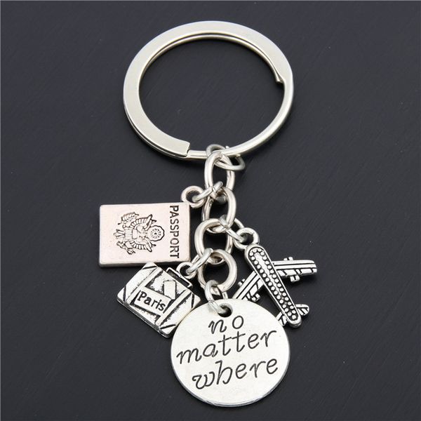 10pcparis luggage key chain with passcard keychain jewelry silver color word no matter where aircraft airplane pendant e1659
10pcparis luggage key chain with passcard keychain jewelry silver color word no matter where aircraft airplane pendant e1659