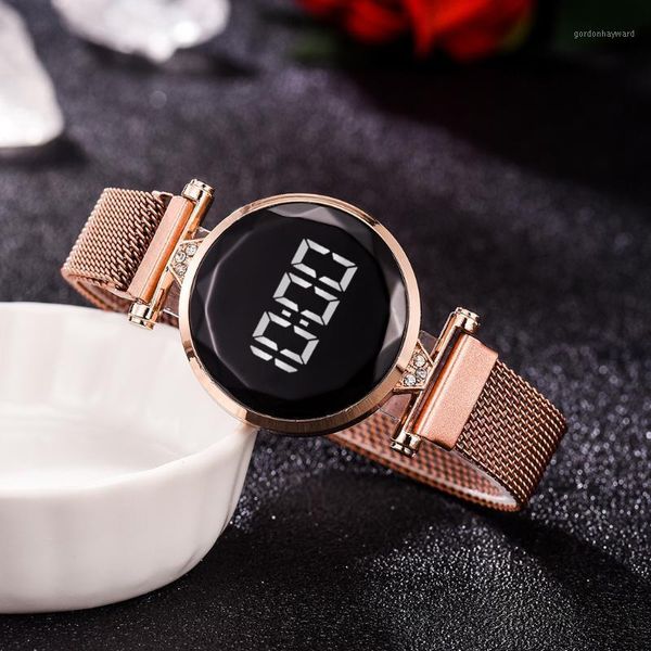 wristwatches women digital fashion reloj de dama stainless steel ladies magnetic watch female clock bracelete 2021 montre femme, Slivery;brown
wristwatches women digital fashion reloj de dama stainless steel ladies magnetic watch female clock bracelete 2021 montre femme, Slivery;brown