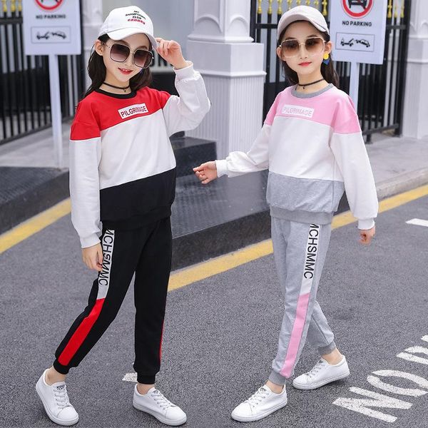autumn children clothing cartoon girls sets long sleeve tracksuit for 3- 13 years old clothes sport suit kids, White
autumn children clothing cartoon girls sets long sleeve tracksuit for 3- 13 years old clothes sport suit kids, White