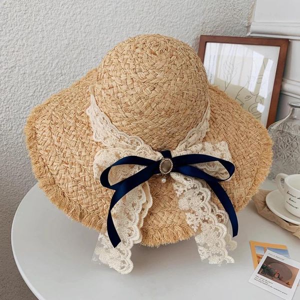 wide brim hats women summer travel hat beach sunscreen straw handmade raffia french elegant lady vacation luxury caps sombrero playa mujer, Blue;gray
wide brim hats women summer travel hat beach sunscreen straw handmade raffia french elegant lady vacation luxury caps sombrero playa mujer, Blue;gray