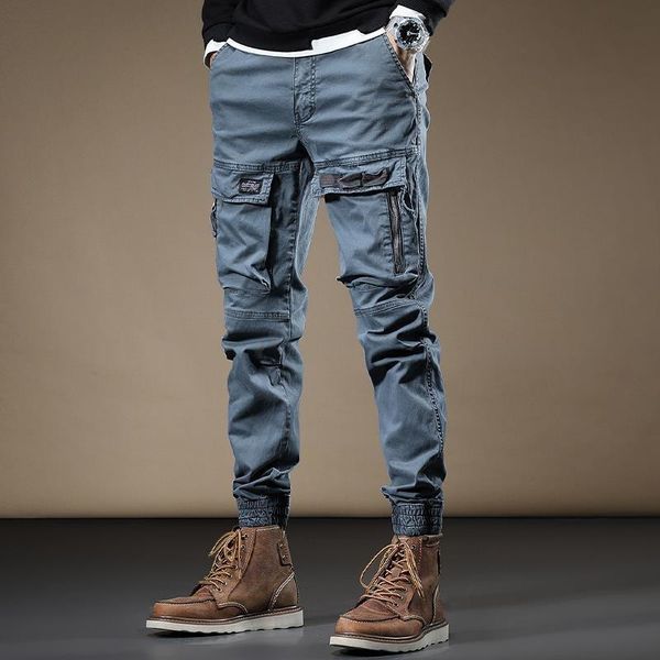 men's pants 2021 spring autumn men tactical multiple pocket elasticity military korea style trousers male slim fit cargo pant w185, Black
men's pants 2021 spring autumn men tactical multiple pocket elasticity military korea style trousers male slim fit cargo pant w185, Black
