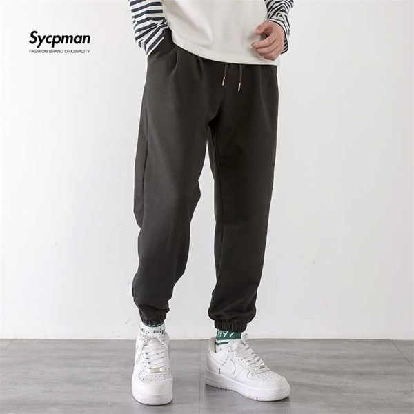 high and thin elastic s mens foot guard pants brand solid color elastic waist harlan sports green trousers joggers 211201, Black
high and thin elastic s mens foot guard pants brand solid color elastic waist harlan sports green trousers joggers 211201, Black